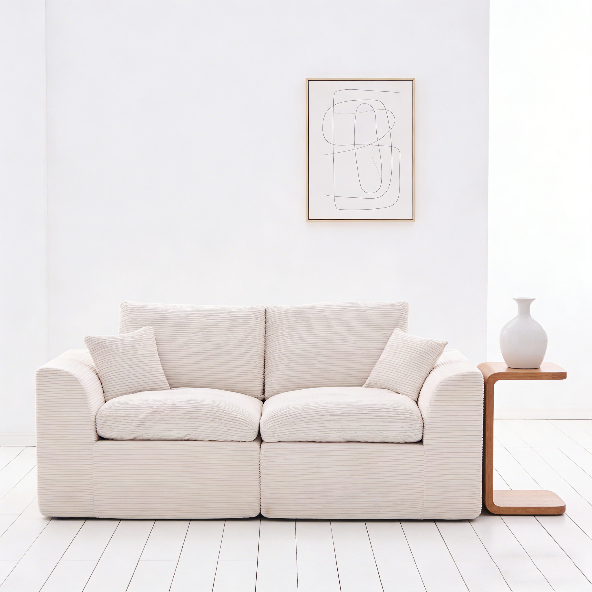 Wrought Studio Modular Sectional Sofa Cloud Couch,Comfy Cloud Modern ...
