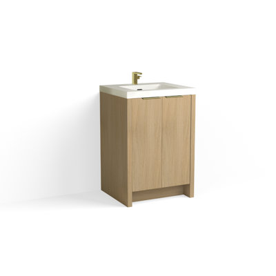 Mesa 24" W Freestanding Single Bathroom Vanity 
