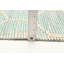 Tapis turquoise Sienna 5 pi 4 po x 7 pi 7 po