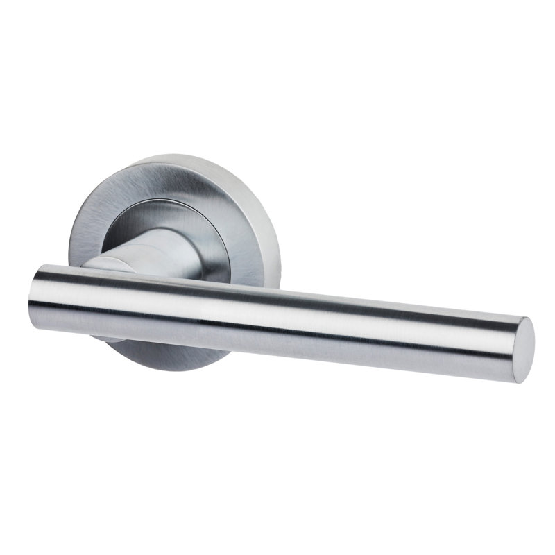 Hyperion Internal Door Handle Privacy Pack, Brushed Chrome