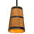 Rustic Lodge 3 - Light Brown Unique/Statement Pendant