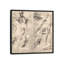 Carnet de croquis, études du corps humain par Leonardo Da Vinci - Art textuel sur toile-1546317923-1491147247-1491147246