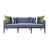 Blue Frame/Gray Cushion