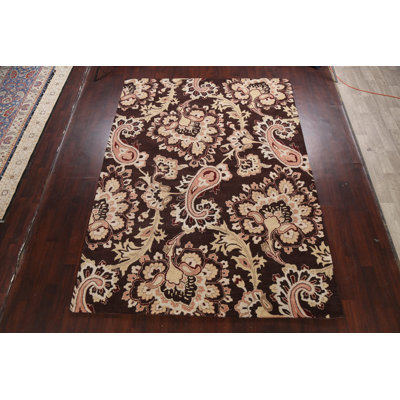 Faywood Wool Paisley Indoor Rug