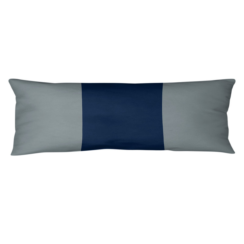 Oreiller de corps en polyester / polyester Arizona Football Stripes, Football Dallas, Argent et bleu, à l'étranger