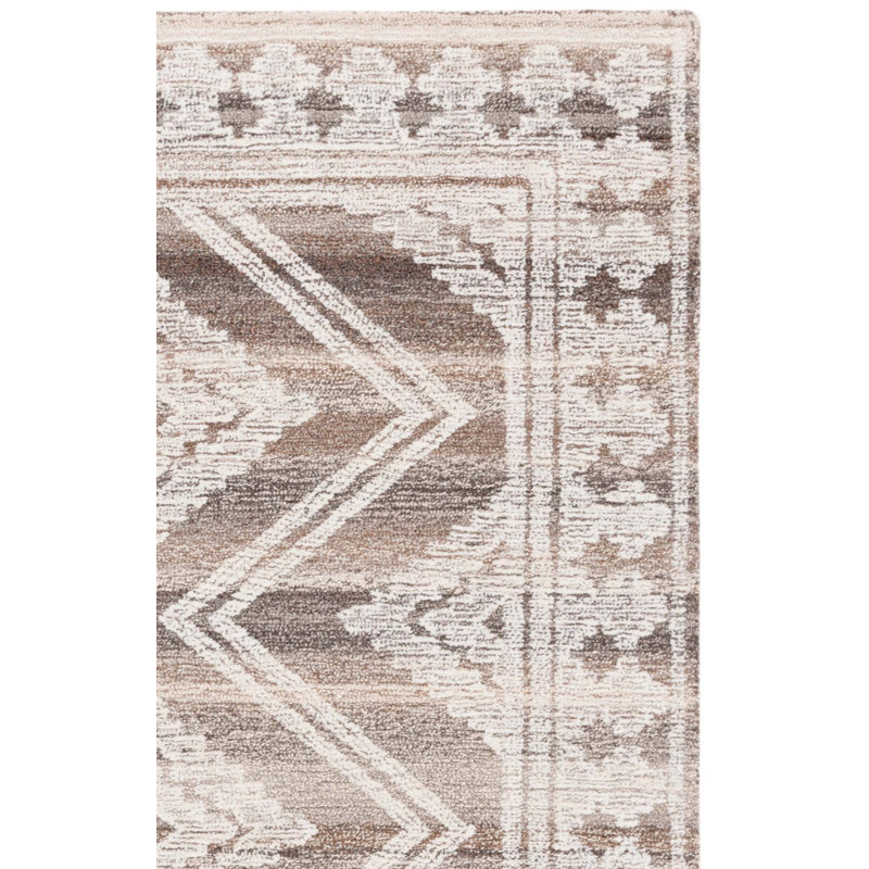 Latrel Hand Tufted Southwestern Indoor/Outdoor Rug, Rectangle 3' x 5'