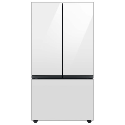 Samsung Bespoke 3-Door French Door Refrigerator (30 cu. ft.) with Beverage Center