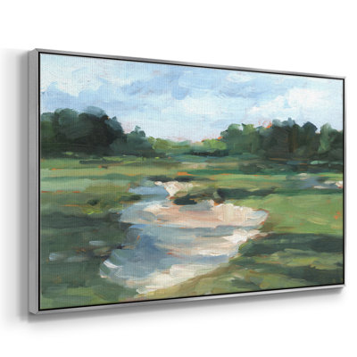 «Golf Course Study», toile tendue avec cadre I