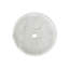 Lavabo de salle de bain semi-poli en marbre blanc de 15,7 po x 5,9 po, fonction luxueuse et pratique