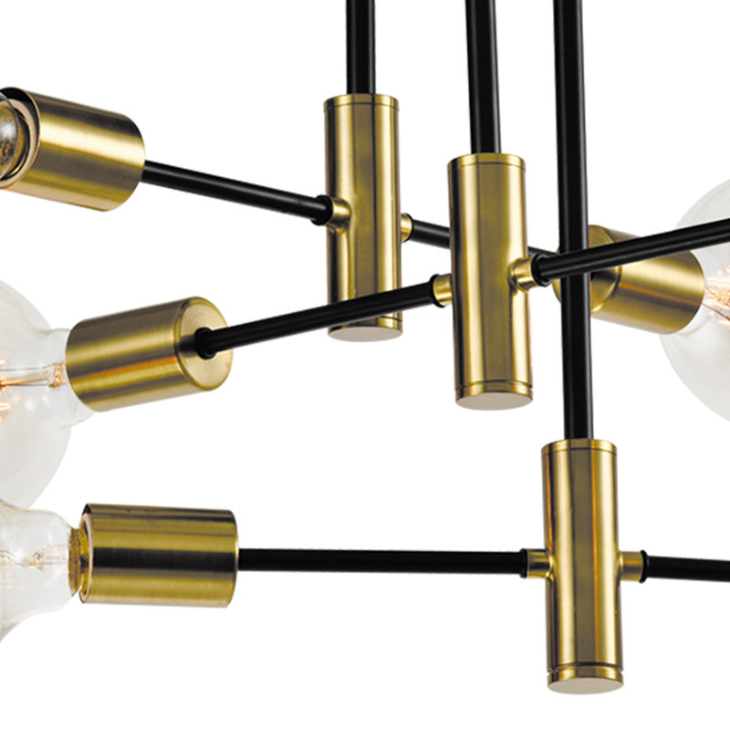 Plafonnier semi-encastré 6 lumières 12,8 po Rensselear