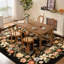 Tapis à motif floral rétro 8 x 10 po Garvee-725166134