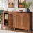 57" Sideboard Buffet Cabinet with Adjustable Shelves-183453054