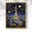 Paysages de la série Cccx - reproduction encadrée de qualité supérieure - prête à être accrochée - aucun clou requis-9539632-9539634