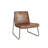 Sancia Faux Leather Side Chair - Brown-2050772571-2050772568