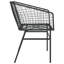 Chaises de patio 2 pièces en poly rotin-1607500300