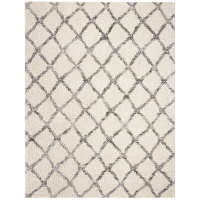 Tapis ivoire / gris Nowakowski
