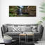 Waterfall In Sardinia - Wrapped Canvas Print-260001793-260001794