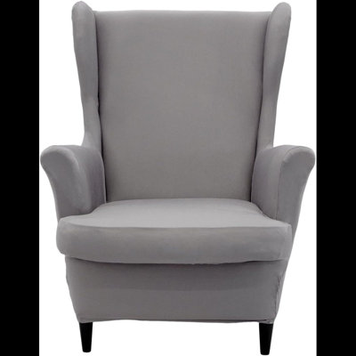 T Cushion Wingback Slipcover