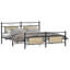 Metal Bed Frame Without Mattress-260523630-260523637