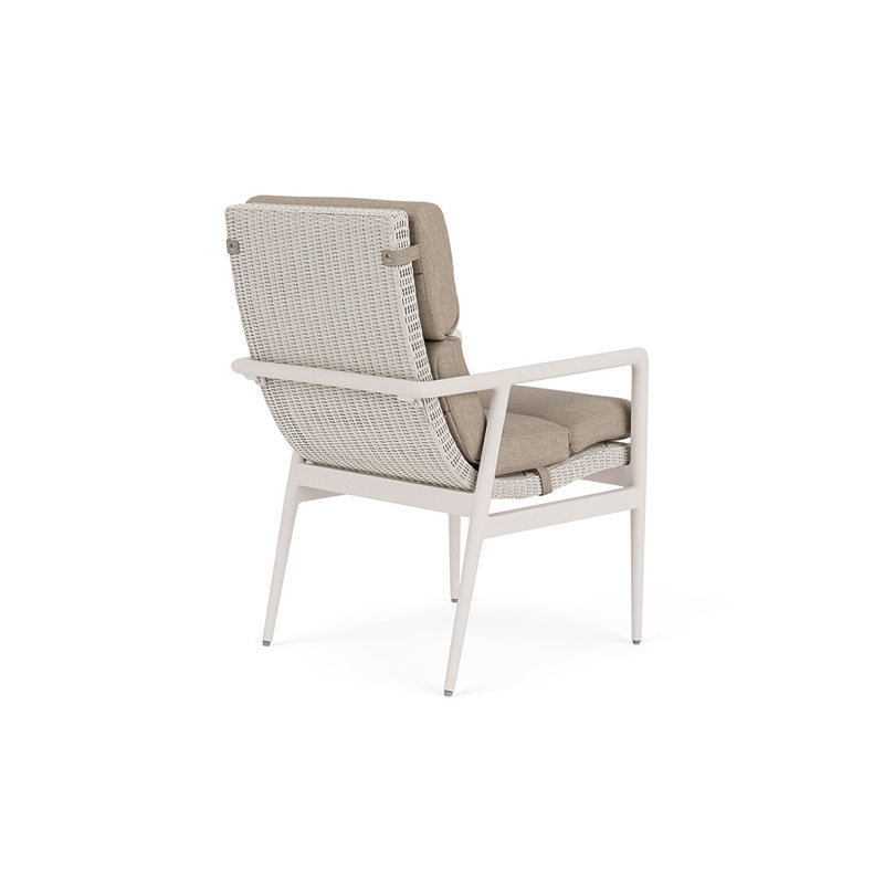 Cascade Outdoor Dining Armchair, Demo Oatmeal, Antique White