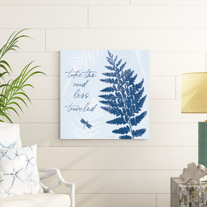 Bleu véritable V, H 30 po x l 30 po