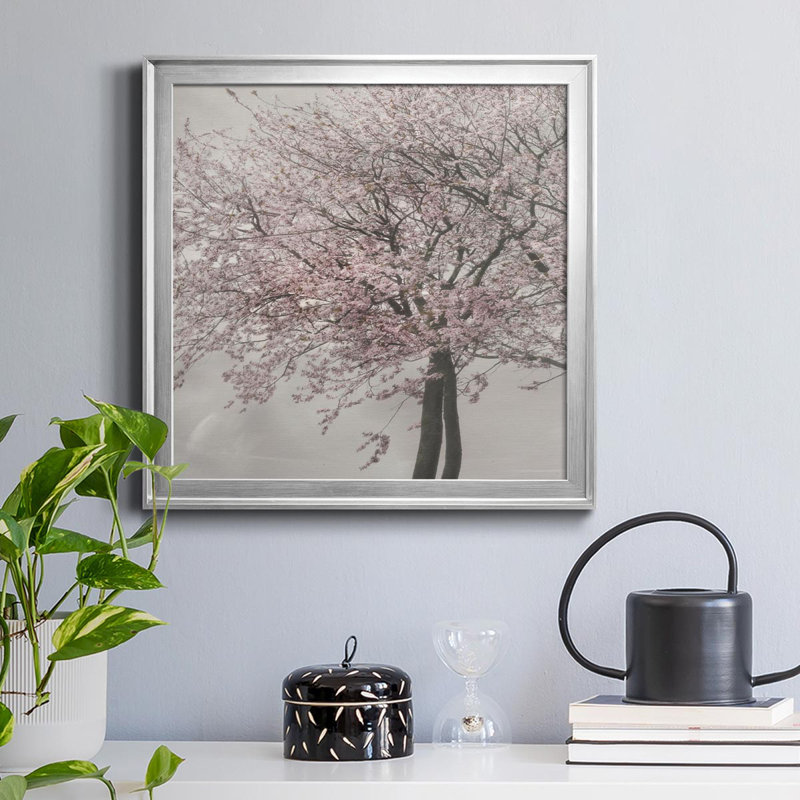 «Blush in the Wind II», reproduction de photo sur toile encadrée, Argent, H 30,5 po x l 30,5 po x P 1,5 po
