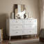 Commode 6 tiroirs 47,2 po
