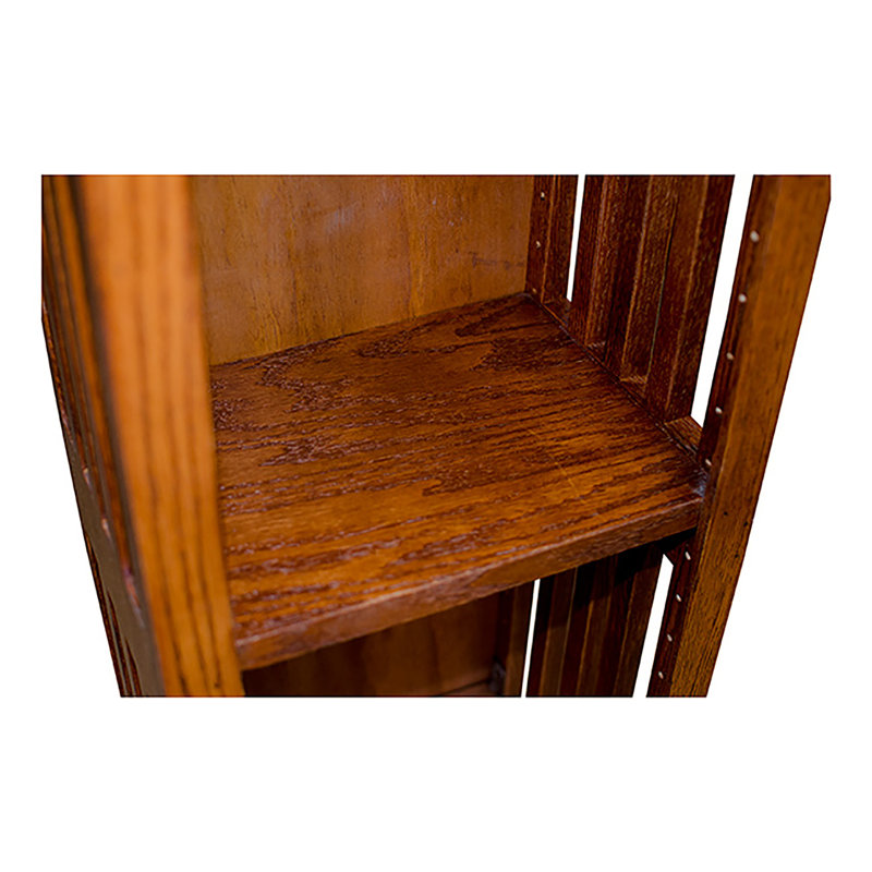 Deveraux Bookcase, Dark Oak, 84" H x 24" W x 12" D