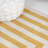 Isibeal Modern Classic Mitre Stripe Yellow/Ivory Rug-1191494467