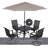 Errik 4 - Person Patio Dining Set with Square Table