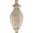 Guardado 59'' Brownwash Traditional Floor Lamp