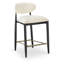 Riccio Vegan Leather Upholstered Stool-336270612-336270614-336270615