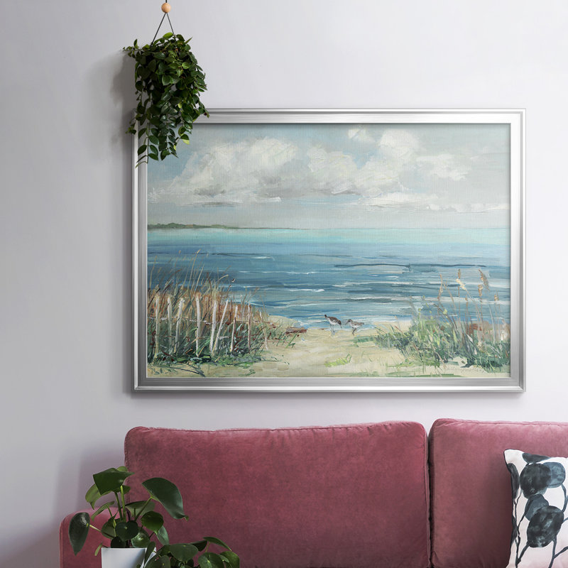 Lived Cove, reproduction d'art sur toile, Argent, H 26 po x l 38 po x P 1,5 po