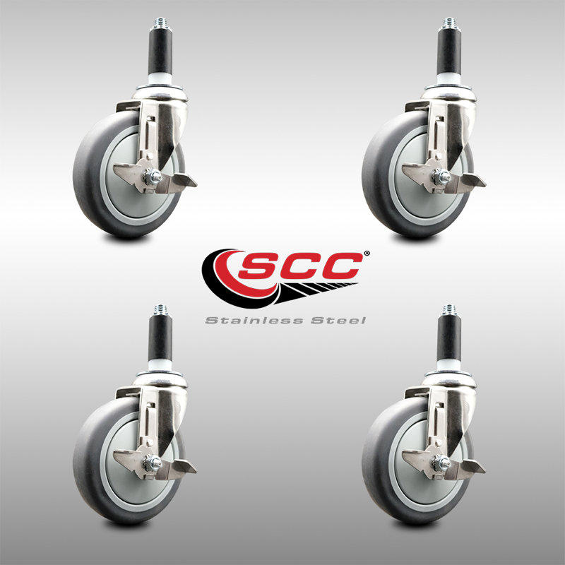 Thermoplastic Rubber Caster
