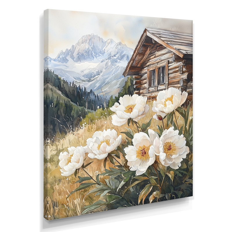 Gilliam - impressions sur toile florales, Ne s'applique pas, Toile tendue, H 20 po x l 12 po