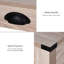 Meuble-lavabo de 44 po de style rustique avec rangement pour une belle surface de travail de 44 po pour améliorer la productivité