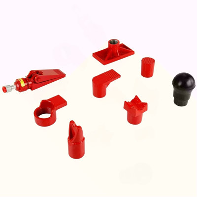 Power Hydraulic Ram Cylinder Jack: Single-Acting Mini Jack, Porta Power Kit, Stroke For Shipbuilding, Bridge, Construction, Precision Machinery, Small Spaces - 10 Ton Capacity