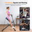 Squat Machine, MERACH R07 2 en 1 Rameur Squat, Installation facile et équipement d'exercice pliable, Glute Trainer Machine, Glutes & Leg Workout Machine