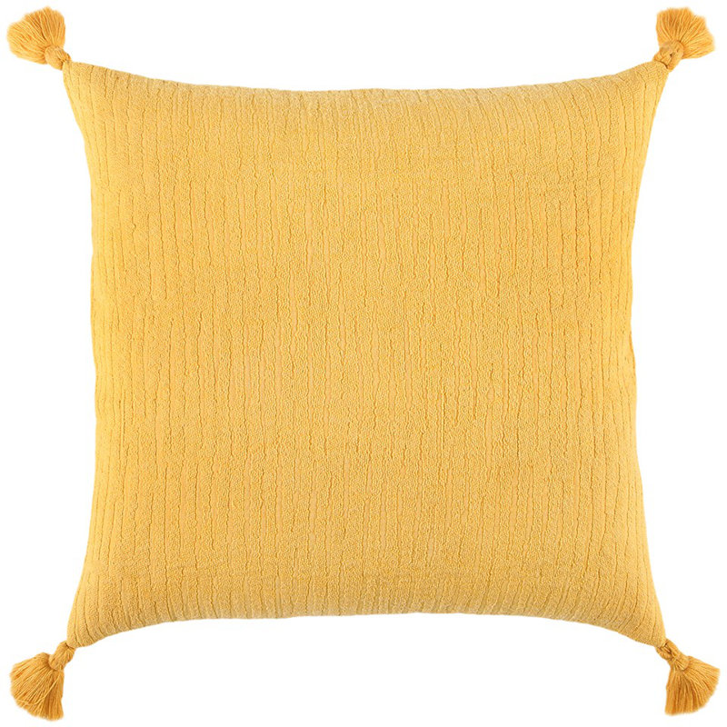 Coussin Terracotta, Jaune