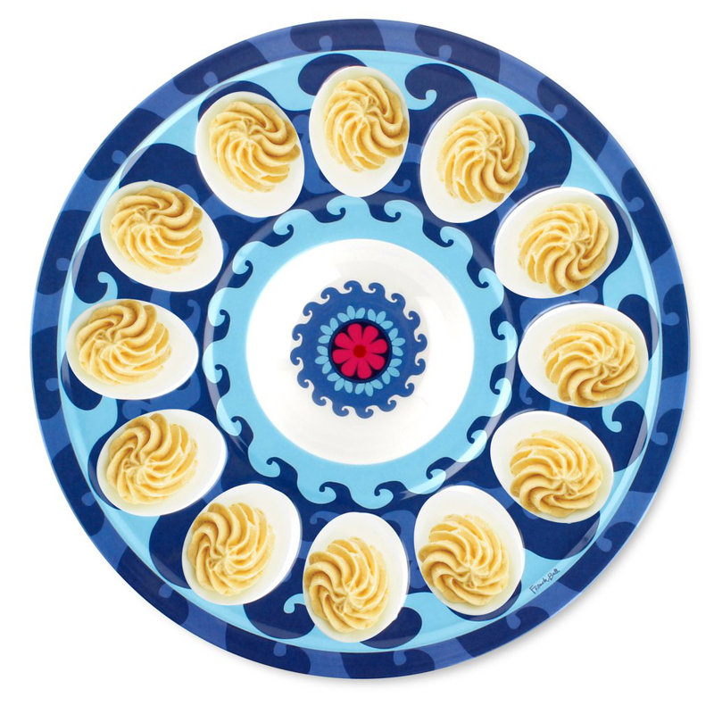 French Bull Melamine Egg Platter