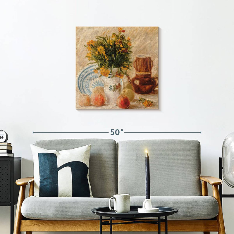 Yarlin nature morte aux pommes, H 24 po x l 24 po