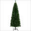 Crayon, arbre de Noël artificiel non éclairé, sapin de Noël mince avec branches réalistes, arbre d'Halloween avec 818 pointes, vert-1910691854