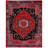 Chavis Oriental Red/Black Area Rug-447327969