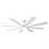 Vaczon 72" 8-Blade Modern Ceiling Fan with Dimmable 3CCT LED Lights and Remote Control