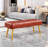 Linen Upholstered Bench