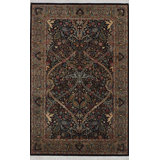 Traditional One-of-a-Kind Rectangle 4'1" X 6'3" Hand Knotted Area Rug