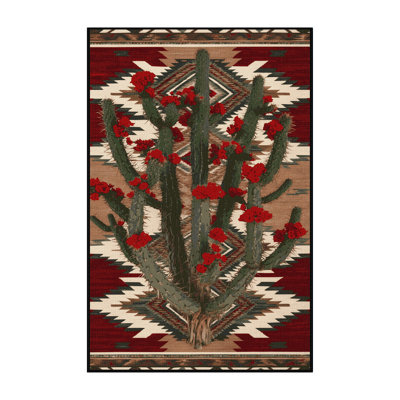  Tapis lavable Ocotillo Southwestern