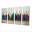 «Viking Warriors Landscape II - Vikings», ensemble de reproduction d'art mural-567589386