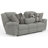 Trifecta Power Reclining Sofa with 3 Reclining Seats and Drop Down Table-1476024210