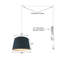 Lustree tambour 2 lumières Dov-22945012-22945013
